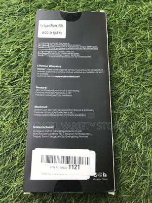 Tocol iPhone 16 Plus Screen Guard WCC 2 + 1