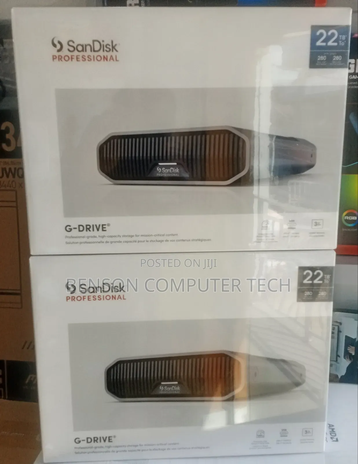 Sandisk Professional G-Drive 22tb