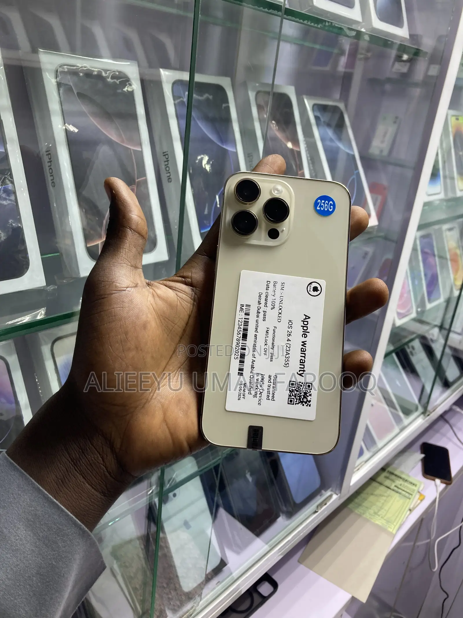 Apple iPhone 14 Pro Max 256 GB Gold