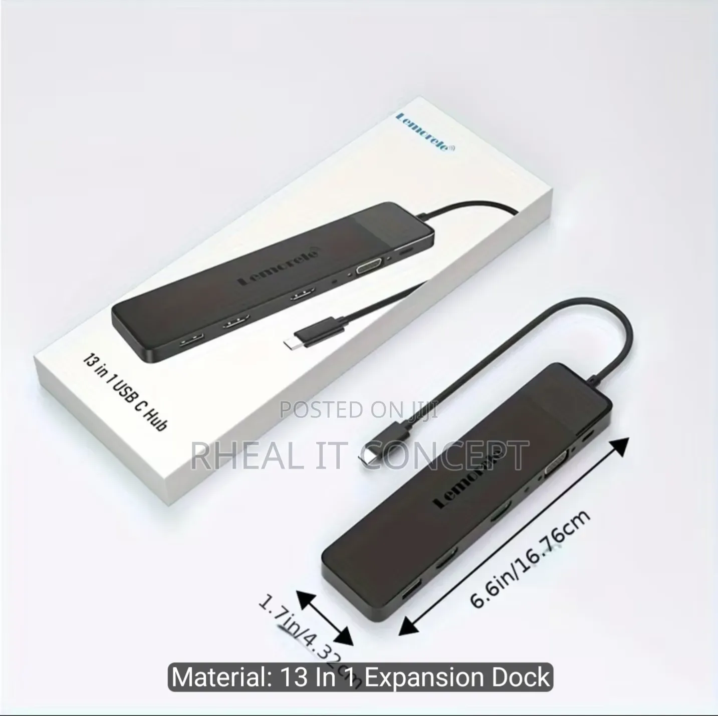 Lemorele 13-in-1 Usb-C Docking Station