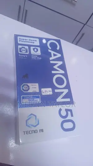 New Tecno Camon 50 256 GB