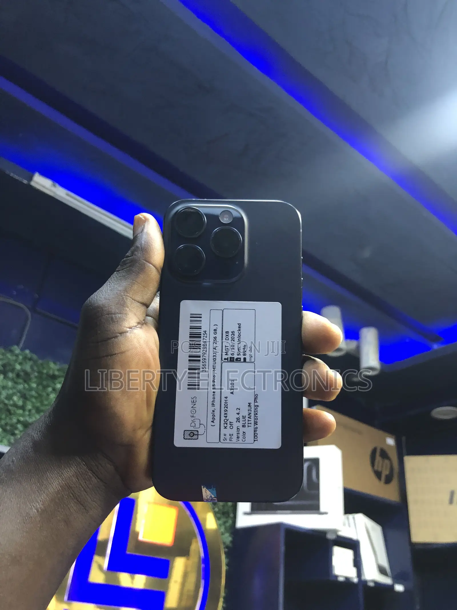 Apple iPhone 15 Pro 256 GB Blue
