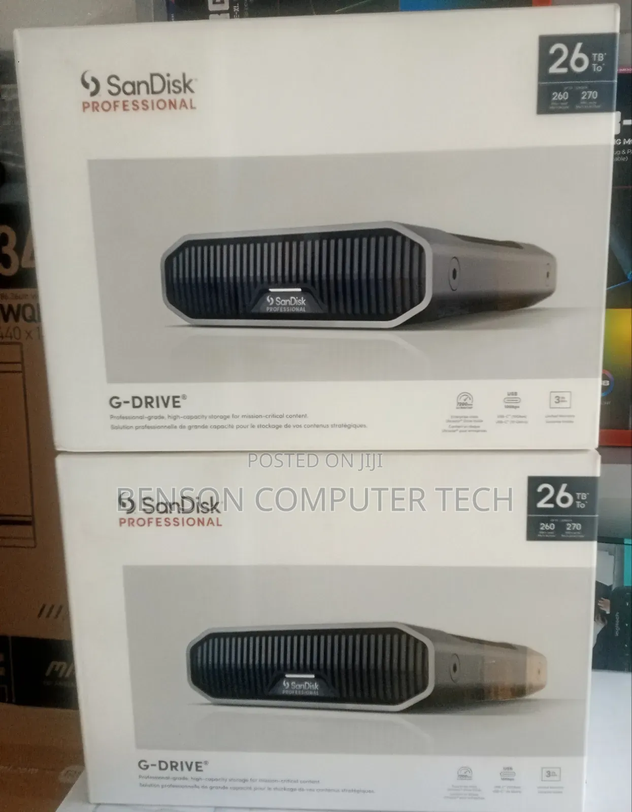 Sandisk Professional G-Drive 26 Tb