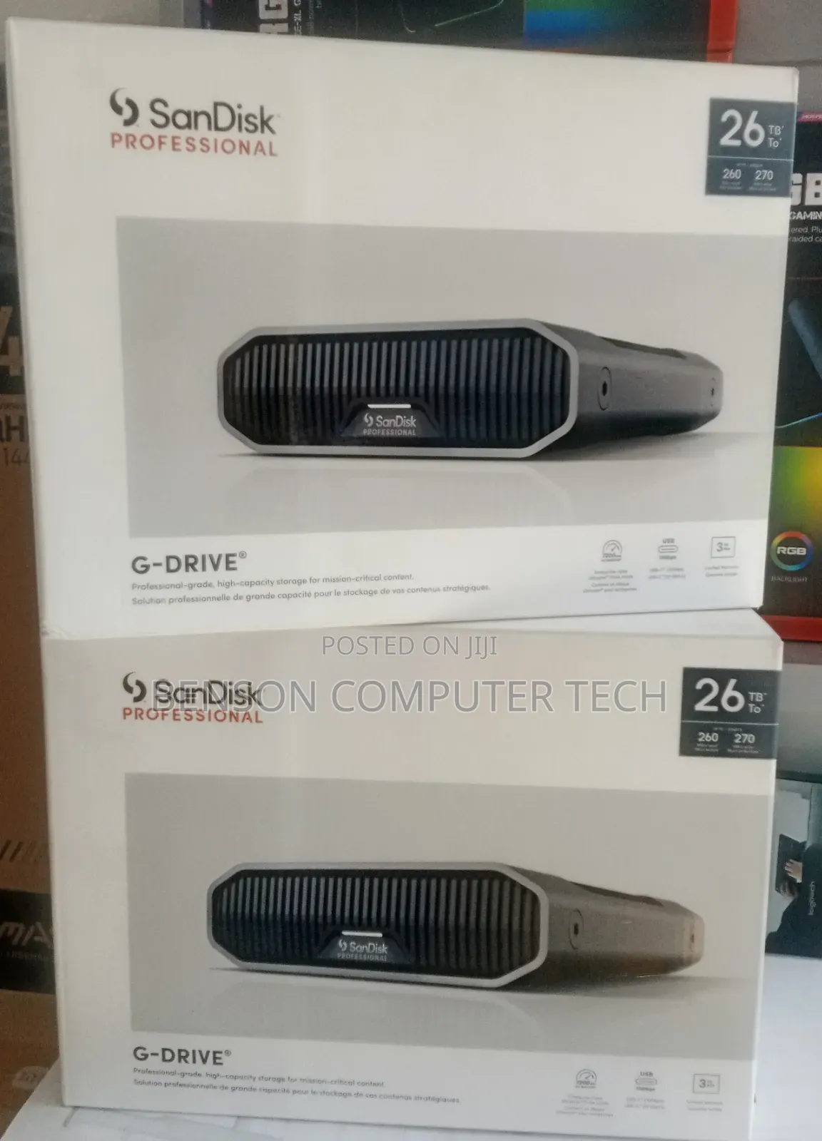 Sandisk Professional G-Drive 26 Tb