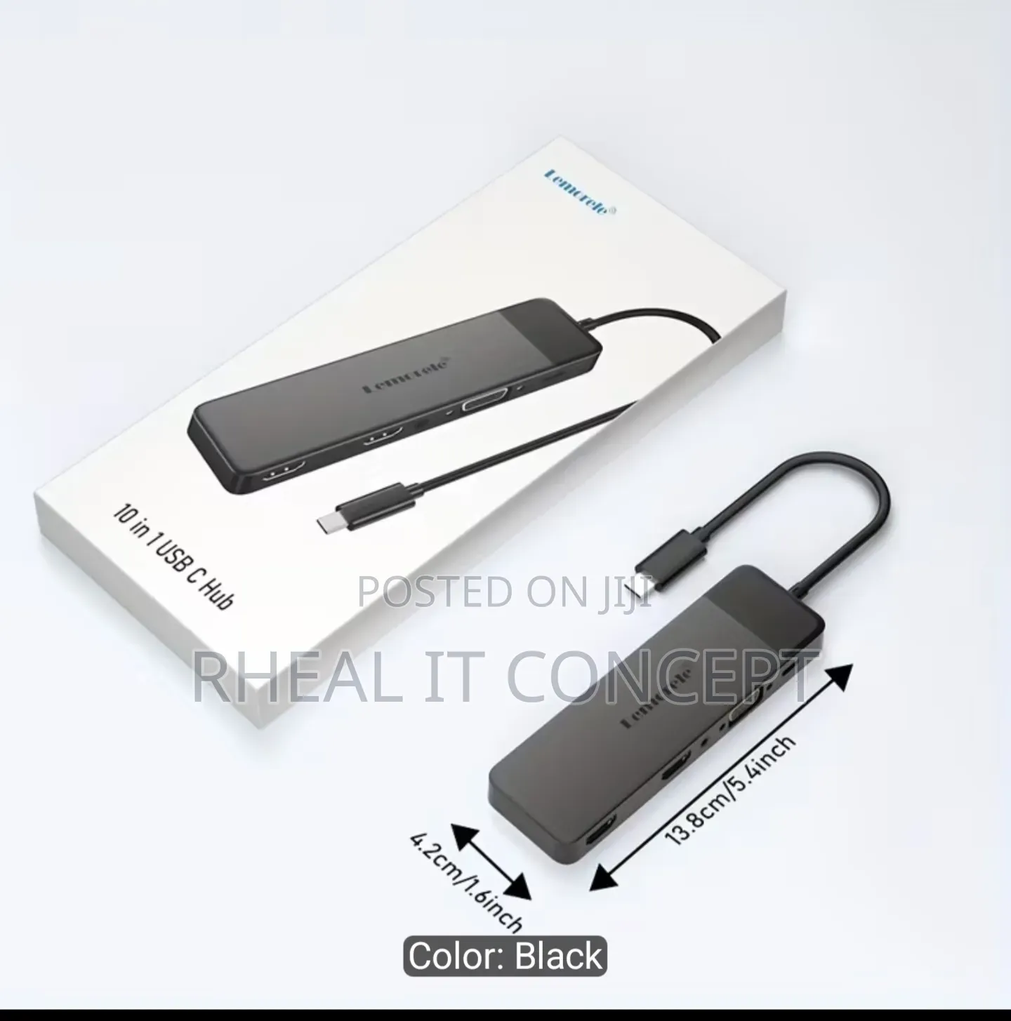 Lemorele 10-in-1 Type-C Dock Station