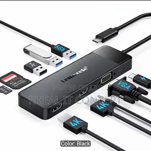 Lemorele 10-in-1 Type-C Dock Station