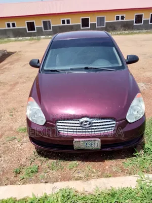 Hyundai Accent 2008 Maroon
