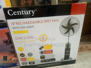Century Rechargeable Mist Fan 18inches