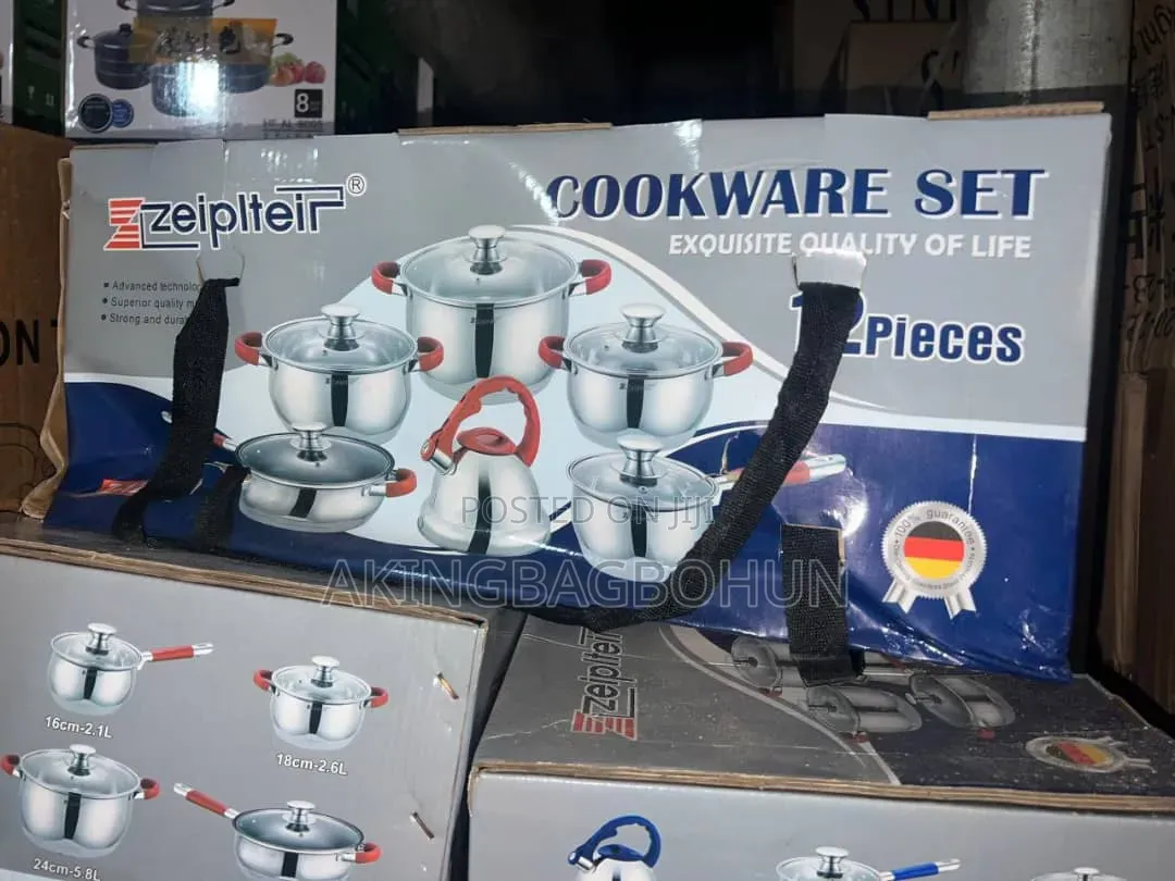 Cookware Pot Set And Kettle