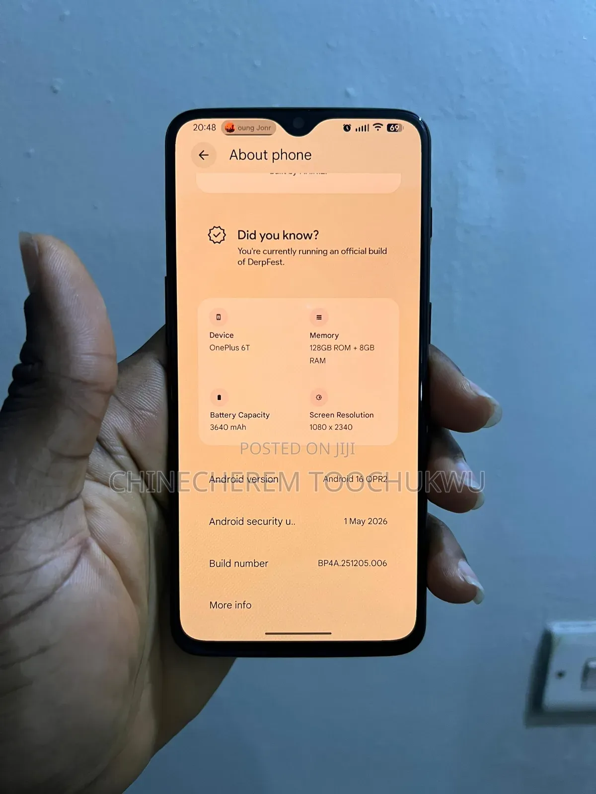 OnePlus 6T 128 GB Gray