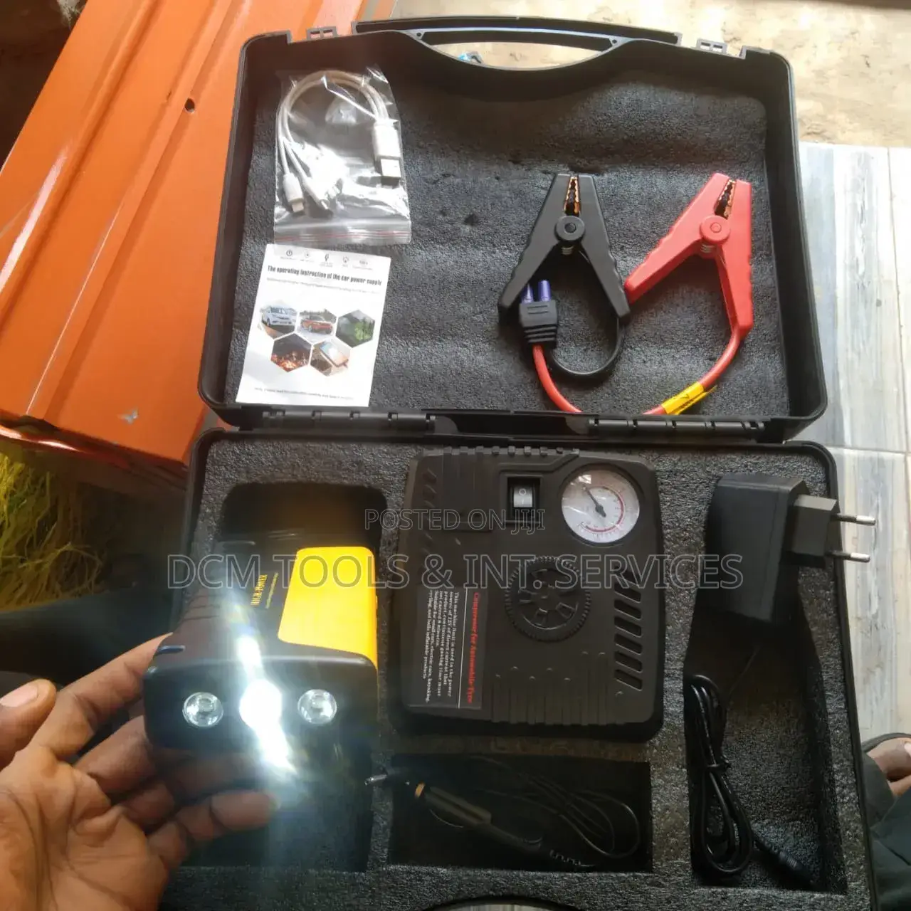 Car Battery Jump Starter Tire Inflator