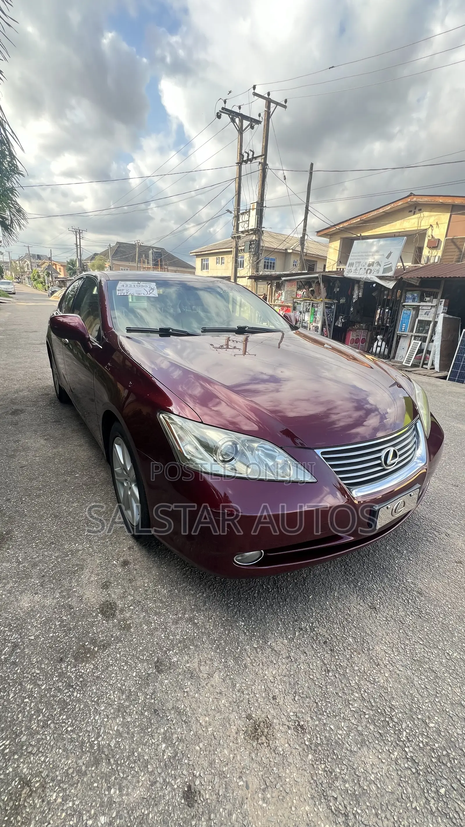 Lexus ES 350 2007 Burgundy