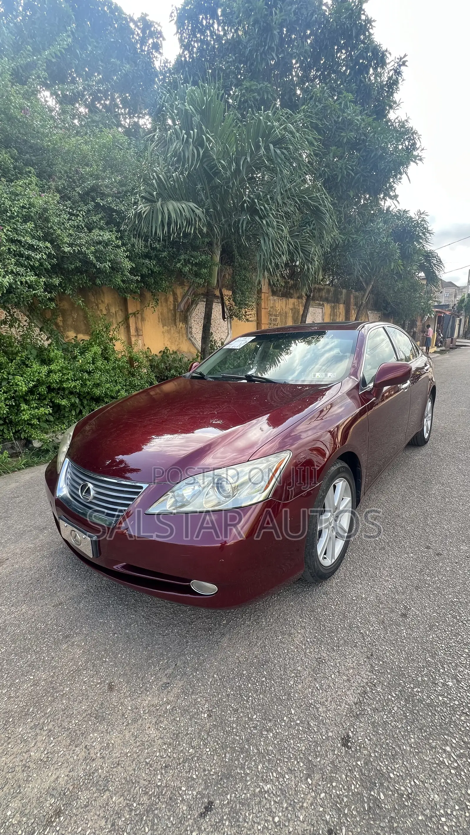 Lexus ES 350 2007 Burgundy