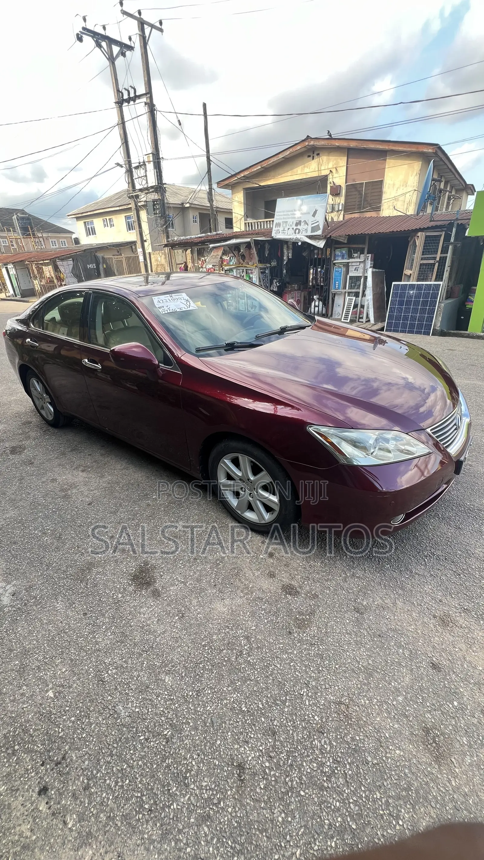 Lexus ES 350 2007 Burgundy