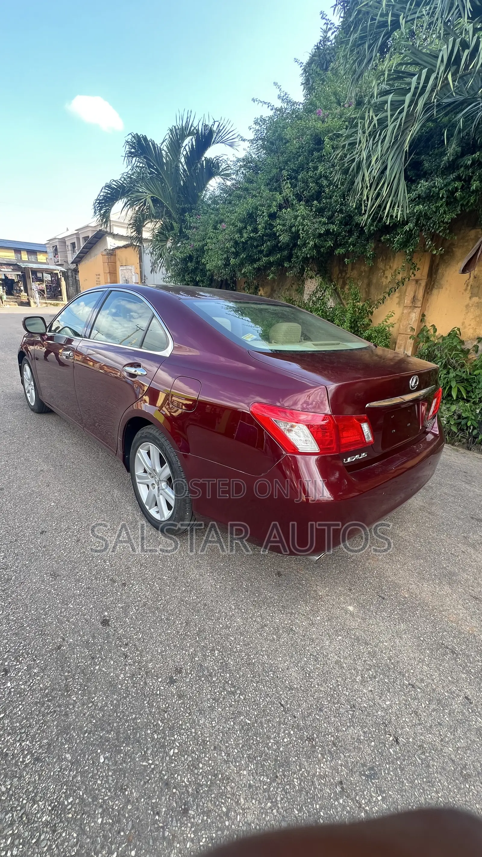 Lexus ES 350 2007 Burgundy