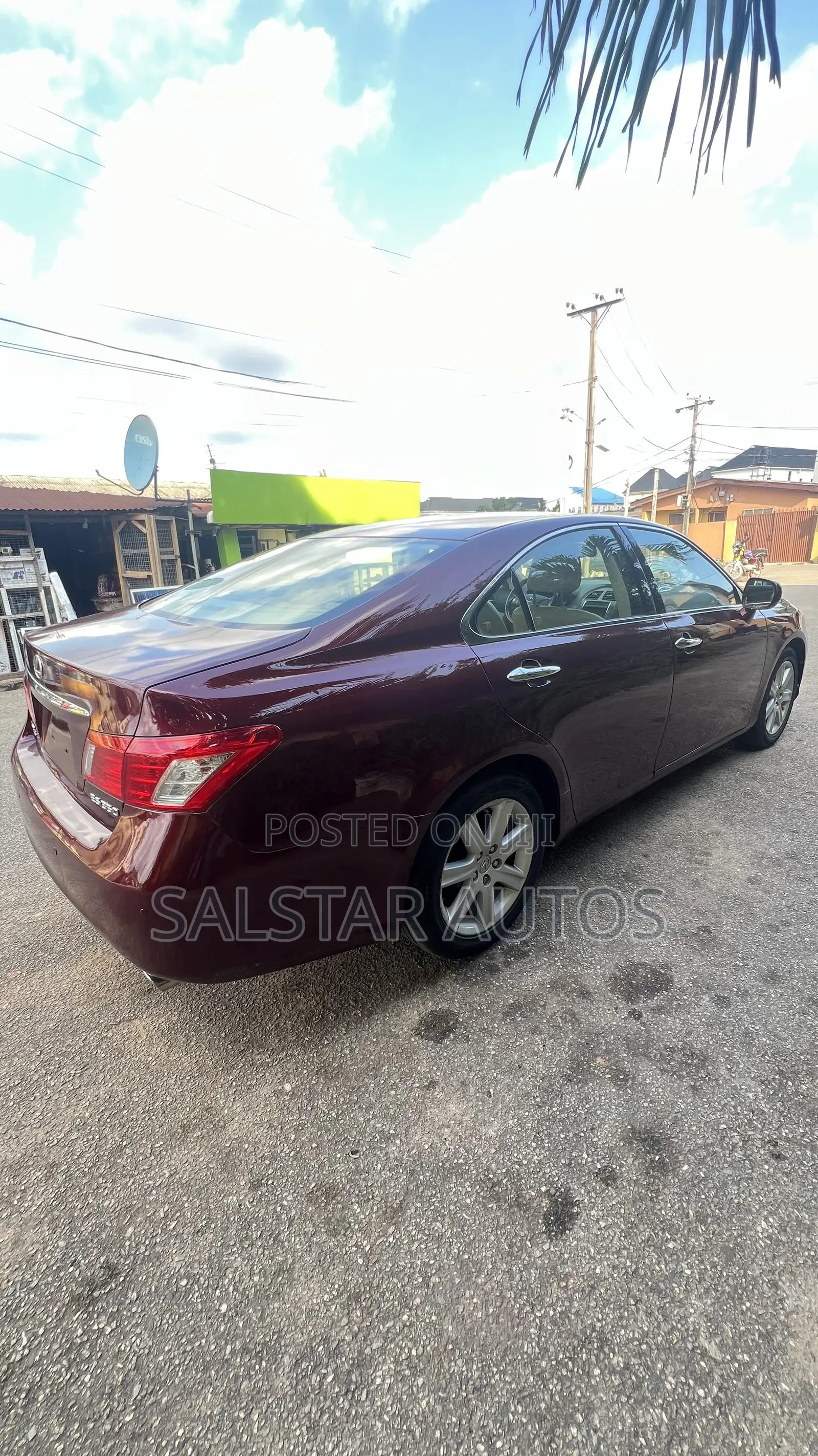 Lexus ES 350 2007 Burgundy
