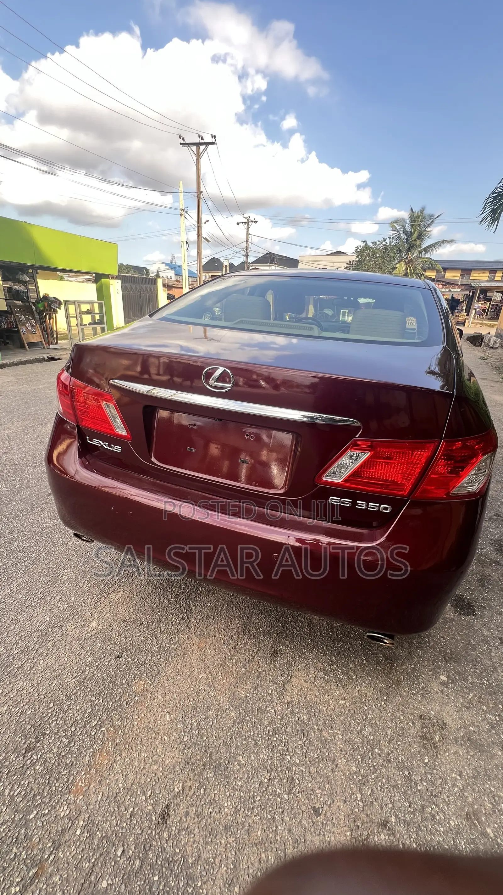 Lexus ES 350 2007 Burgundy