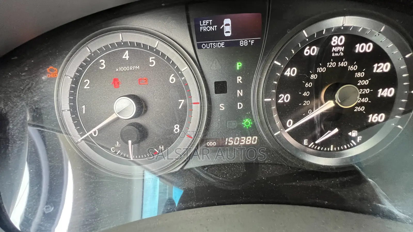Lexus ES 350 2007 Burgundy