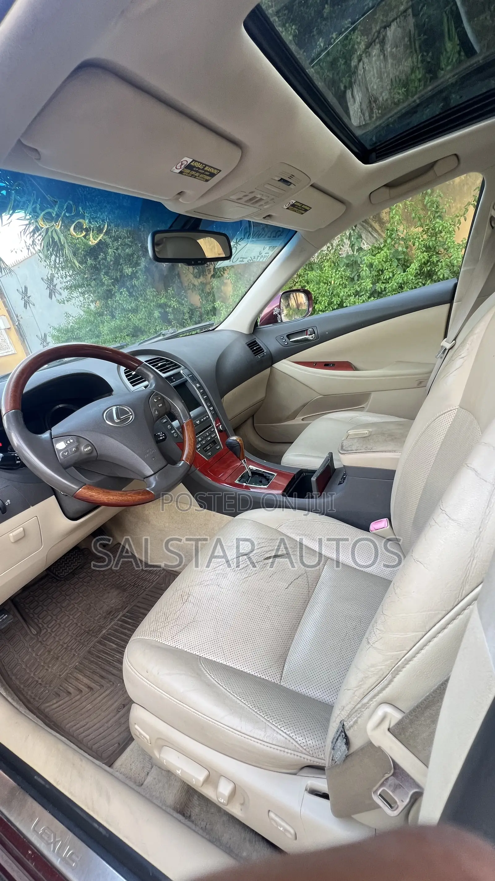 Lexus ES 350 2007 Burgundy