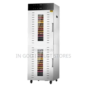 Commercial 32 Layers Double Cabinets Stainless Steel Garlic Dehydrator