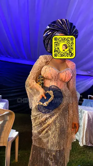 Luxury Beaded Lace Dress – Worn Once