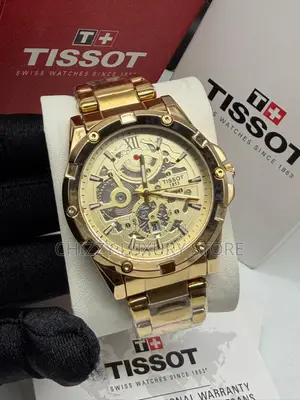 Tissot Quality Men Chain Strap Wristwatch