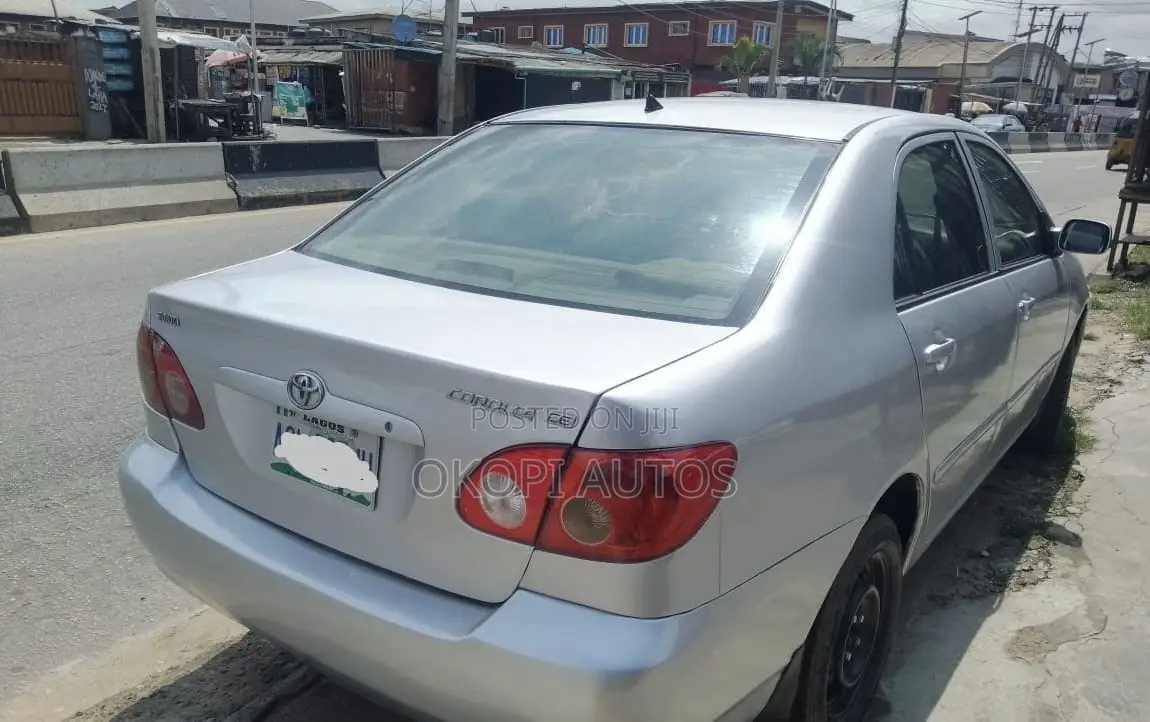 Toyota Corolla 2007 Silver