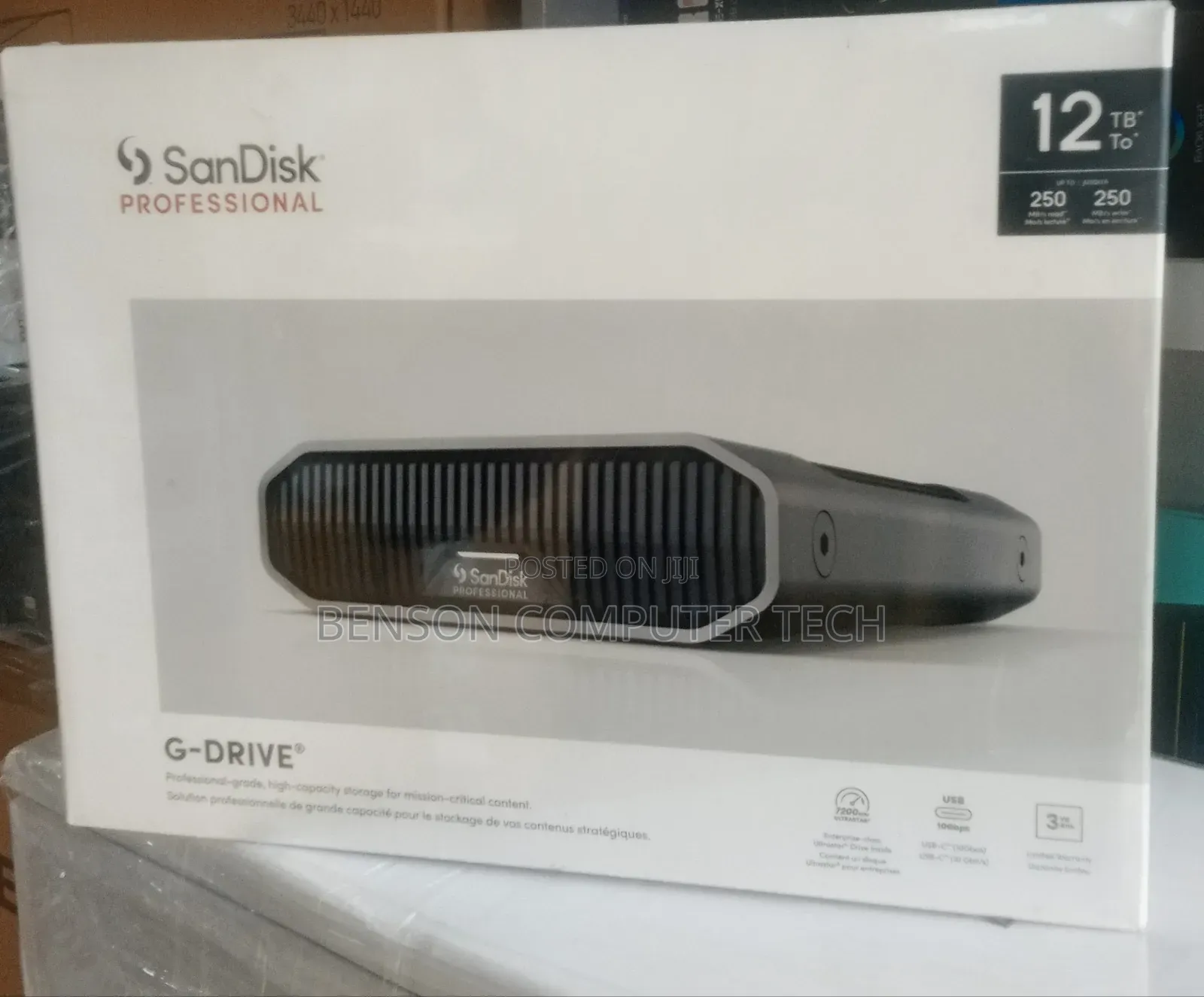 Sandisk Professional G-Drive 12 Tb