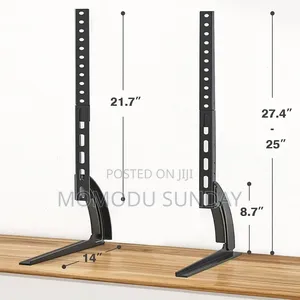 Universal Table Top Tv Stand Base Mount For 23- 70"
