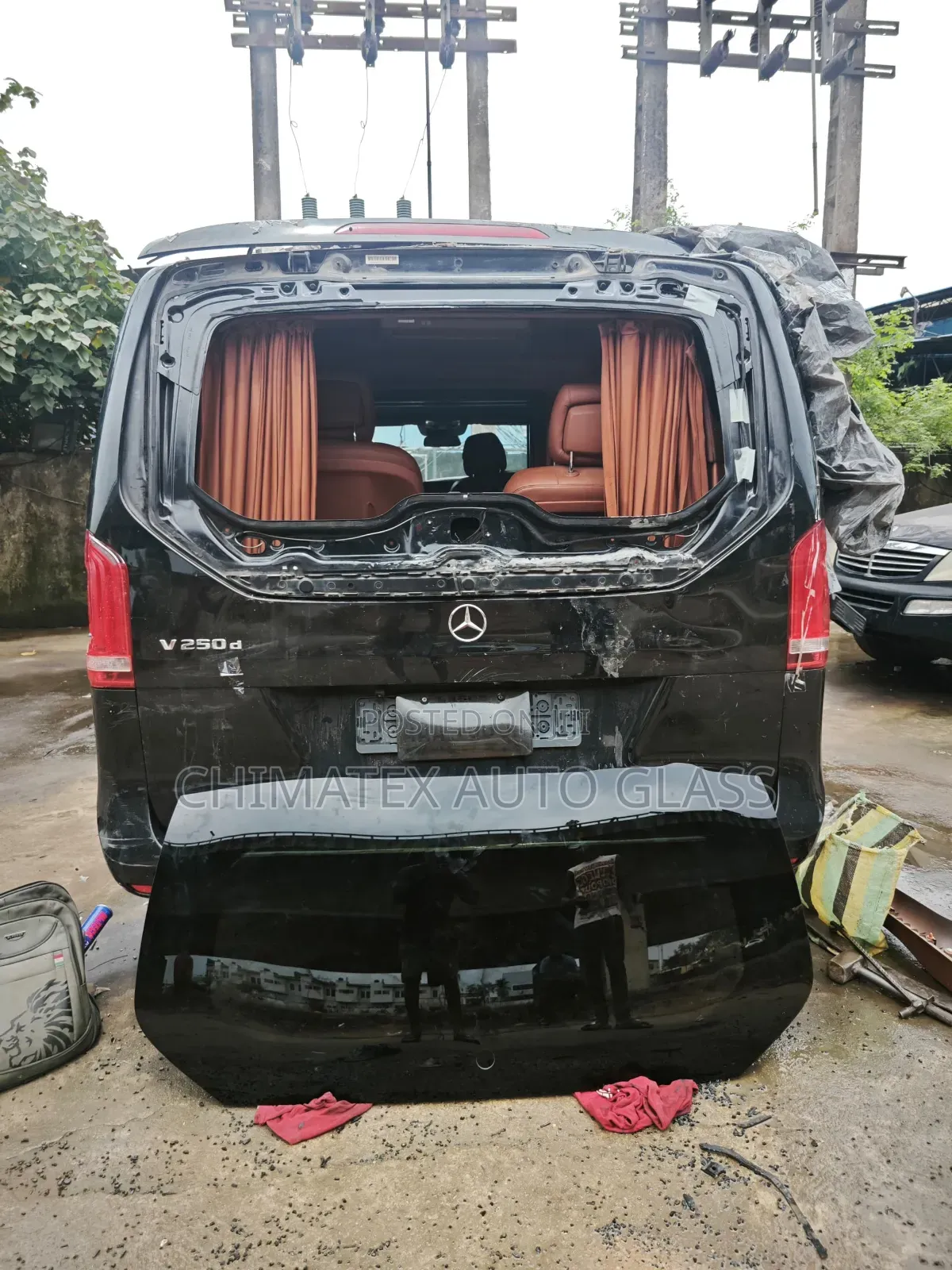Vito Back Windscreen Glass Available at Chimatex