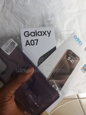 New Samsung Galaxy A07 128 GB Black