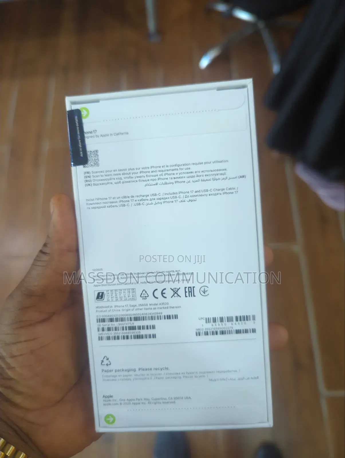 New Apple iPhone 17 Pro 512 GB Blue