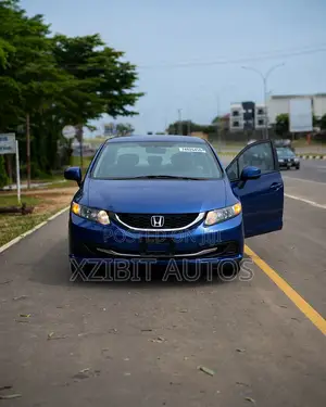 Honda Civic EX 4dr Sedan (1.8L 4cyl CVT) 2014 Blue