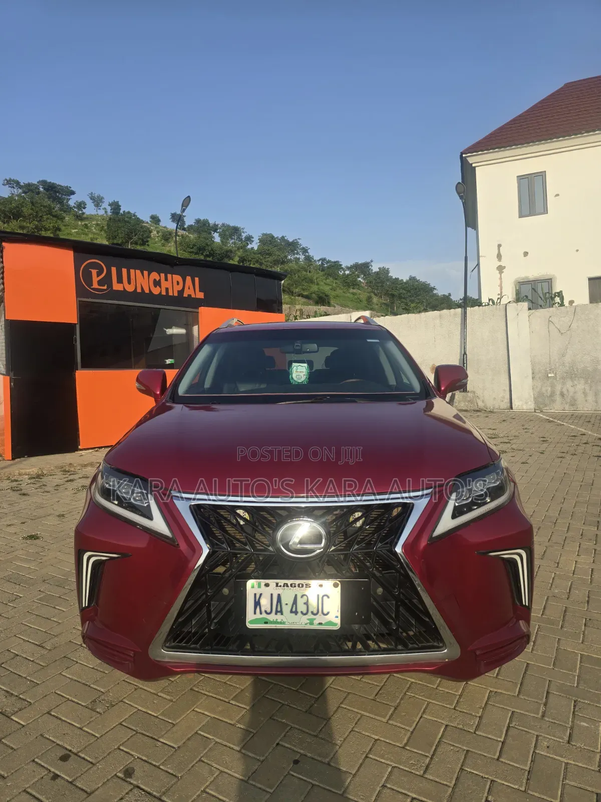 Lexus RX 2012 Red