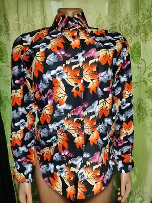 Floral Design Shirt