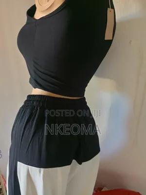 Baggy Trouser With Sleeveless Top