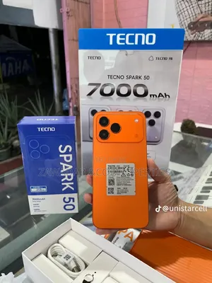 New Tecno Spark 50 128 GB Orange