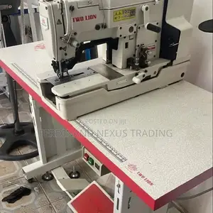 Two Lion Industrial Direct Drive Button Hole Machine.