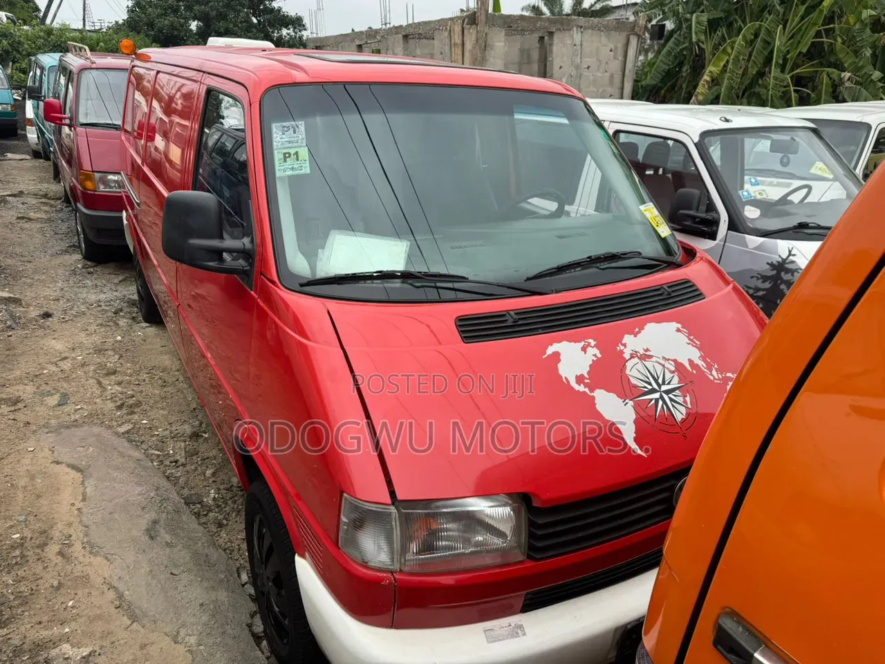 Volkswagen Transporter 2001 Red