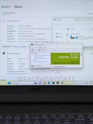 Laptop Dell G15 5511 16GB Intel Core i7 SSD 512GB