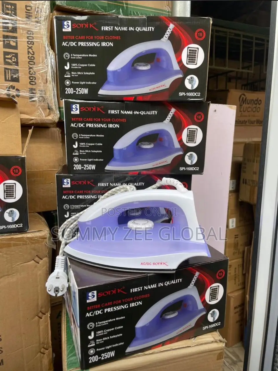 Solar Pressing Iron
