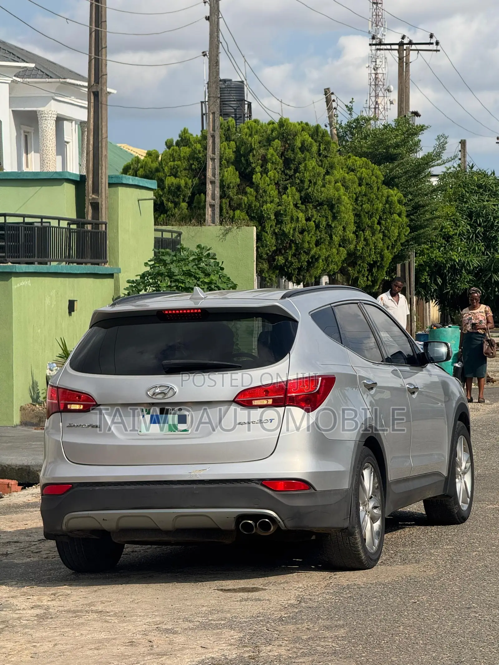 Hyundai Santa Fe 2014 Silver
