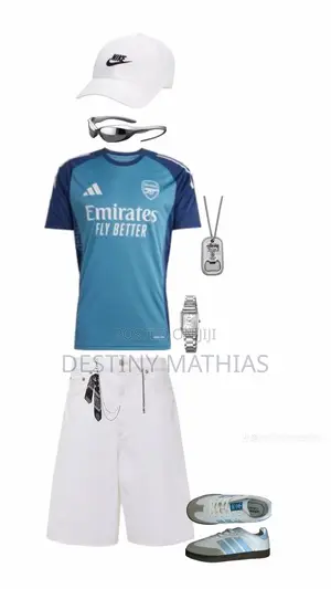 Clean Jersey and Jorts Available in Different Size