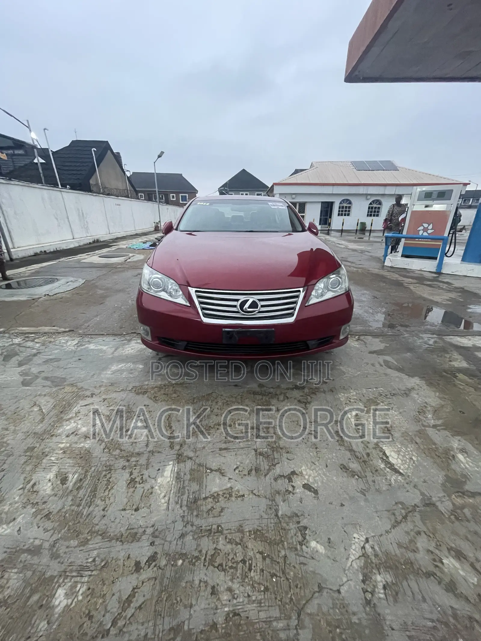 Lexus ES 350 2012 Red
