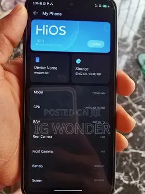 Tecno Pop 10 64 GB Gray