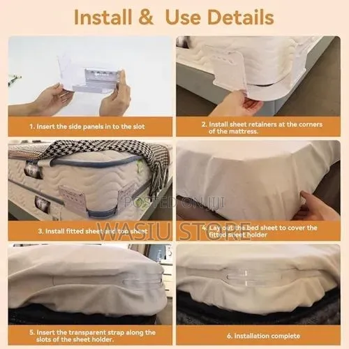 Bed Sheet Holders for Corners Fitted Sheet Holder
