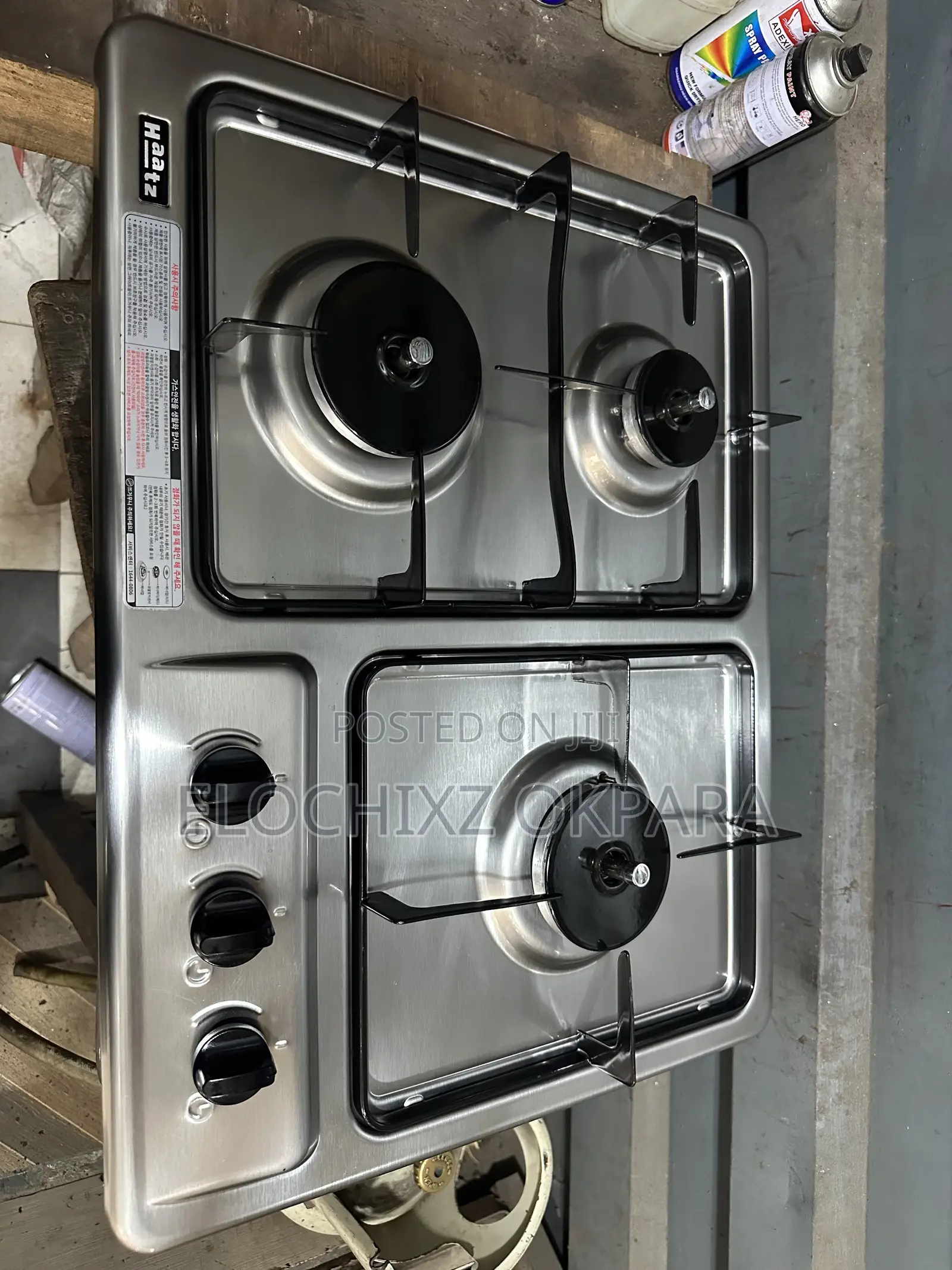 3 Burner Table Gas Cooker