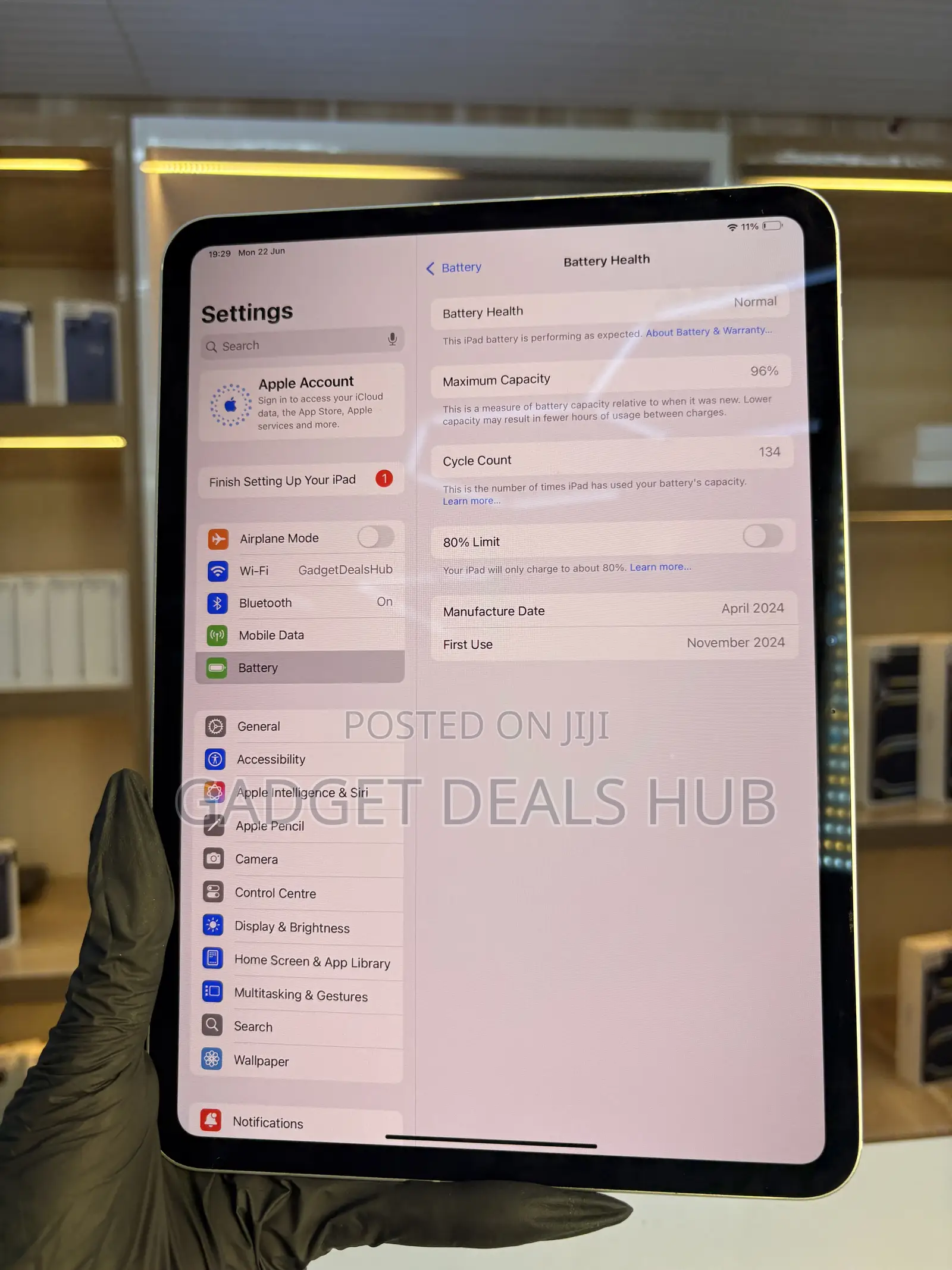 Apple iPad Pro 11 (2024) 256 GB Silver