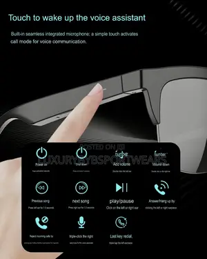 F01 Smart Wireless Bluetooth Glasses
