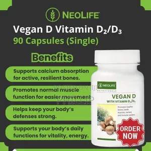 Vegan D With Vitamin D2 D3